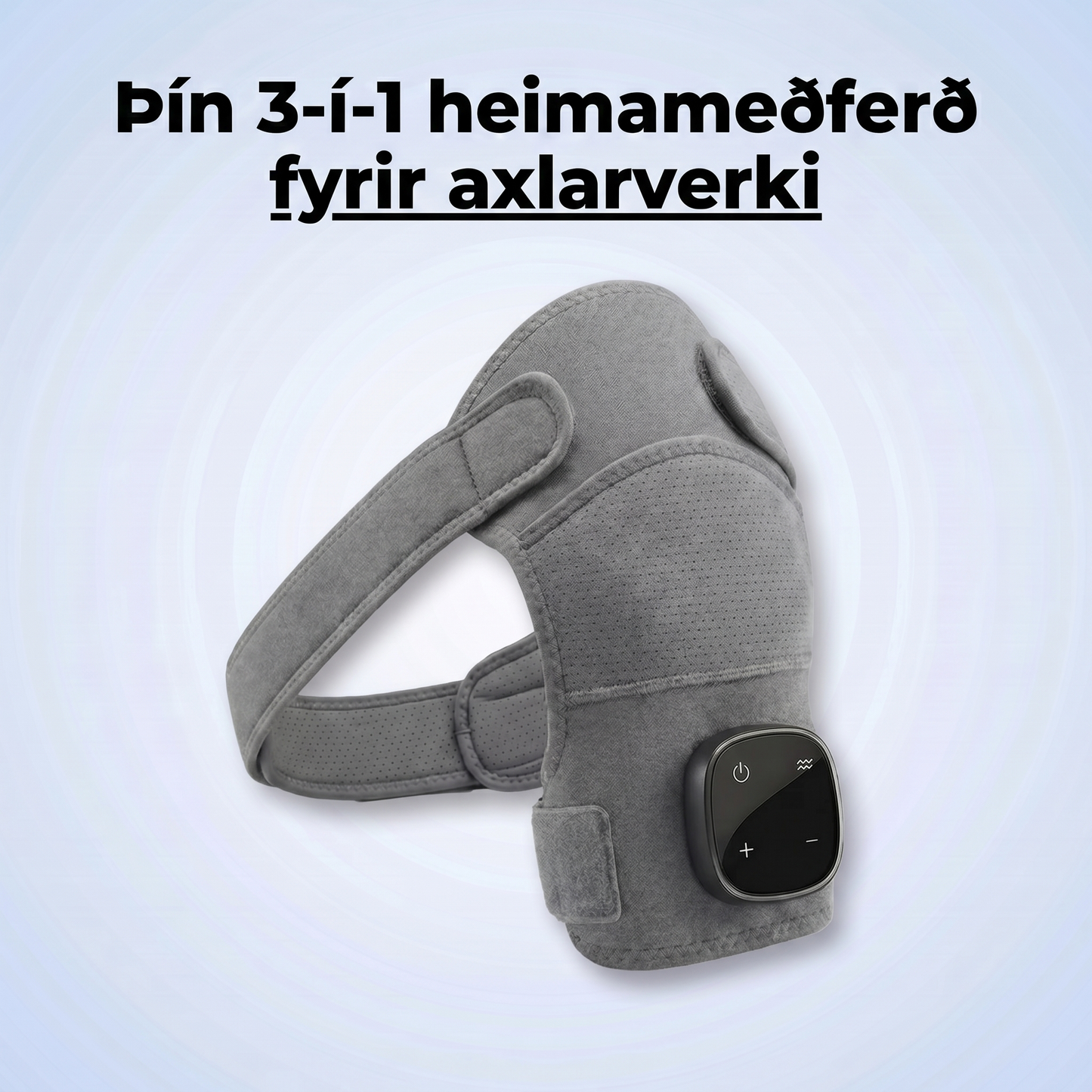 Nervilla Þrefalda aðferðin axlarnuddtæki