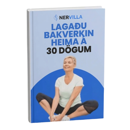 E-book – Lagaðu bakverki heima á 30 dögum
