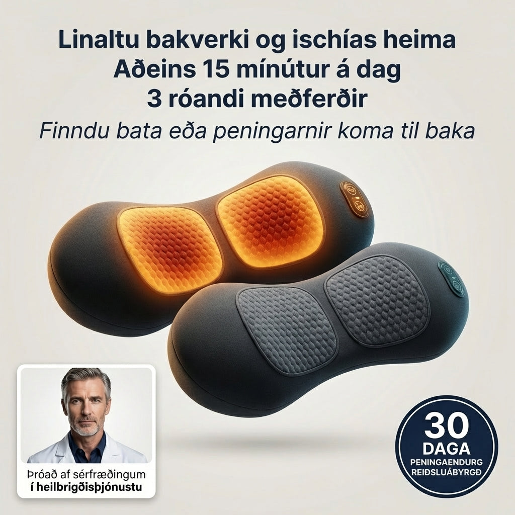 Losaðu þig við bakverki og ischías án skurðaðgerðar á 15 mínútum á dag