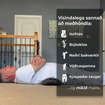 Losaðu þig við bakverki og ischías án skurðaðgerðar á 15 mínútum á dag