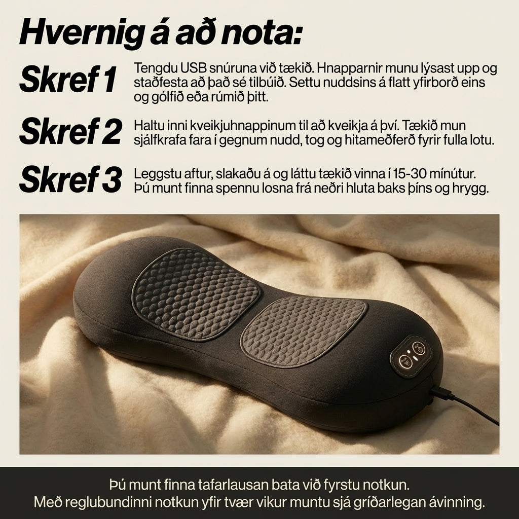 Losaðu þig við bakverki og ischías án skurðaðgerðar á 15 mínútum á dag