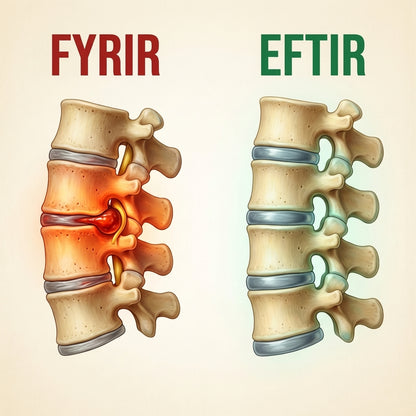 Losaðu þig við bakverki og ischías án skurðaðgerðar á 15 mínútum á dag