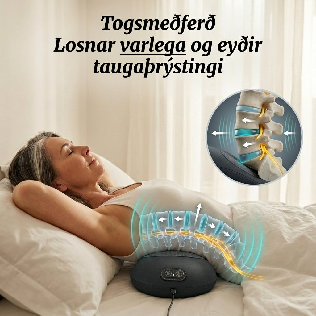 Losaðu þig við bakverki og ischías án skurðaðgerðar á 15 mínútum á dag