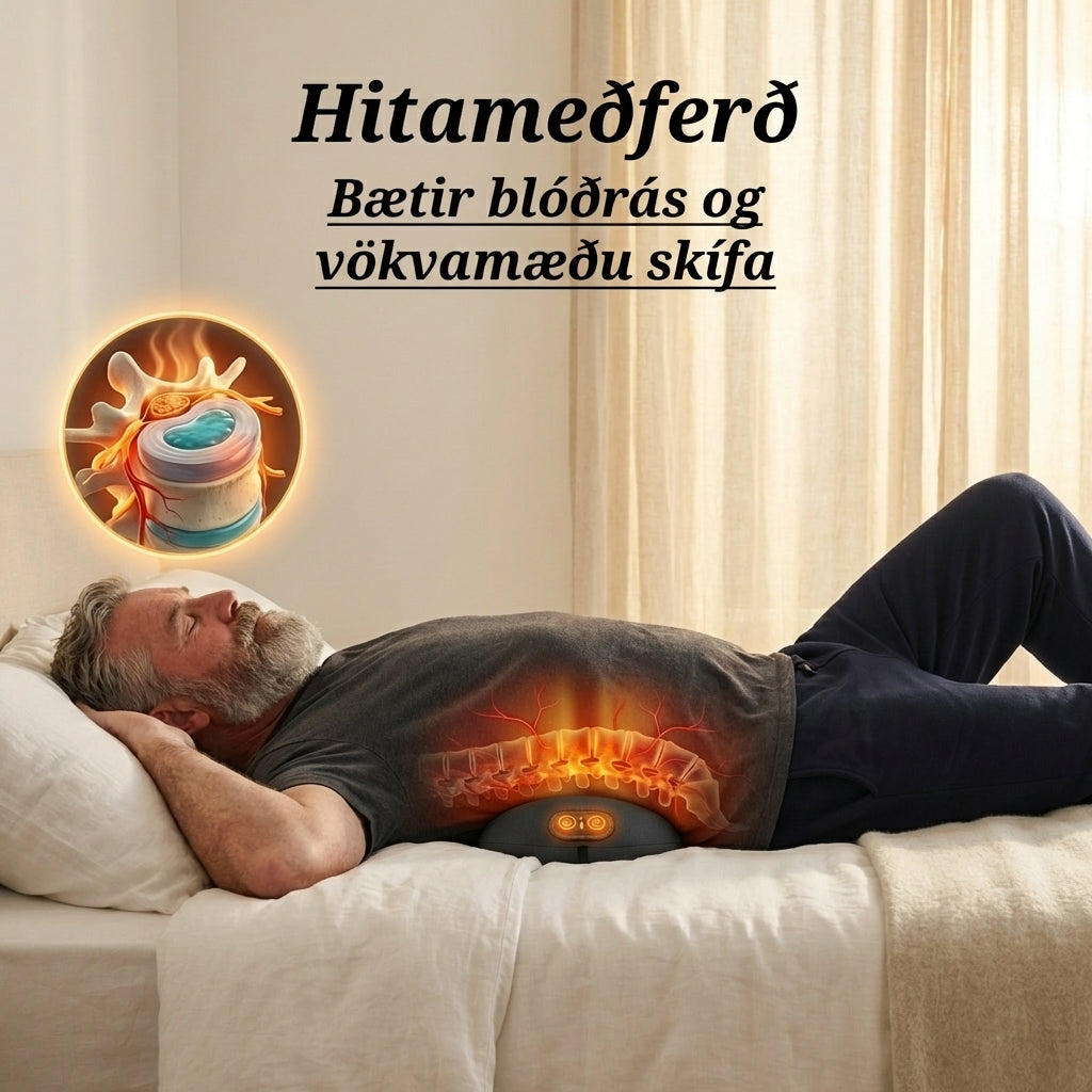 Losaðu þig við bakverki og ischías án skurðaðgerðar á 15 mínútum á dag