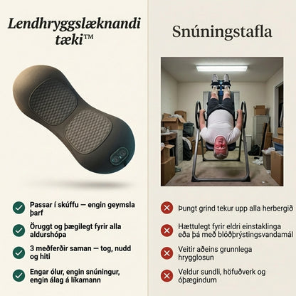 Losaðu þig við bakverki og ischías án skurðaðgerðar á 15 mínútum á dag