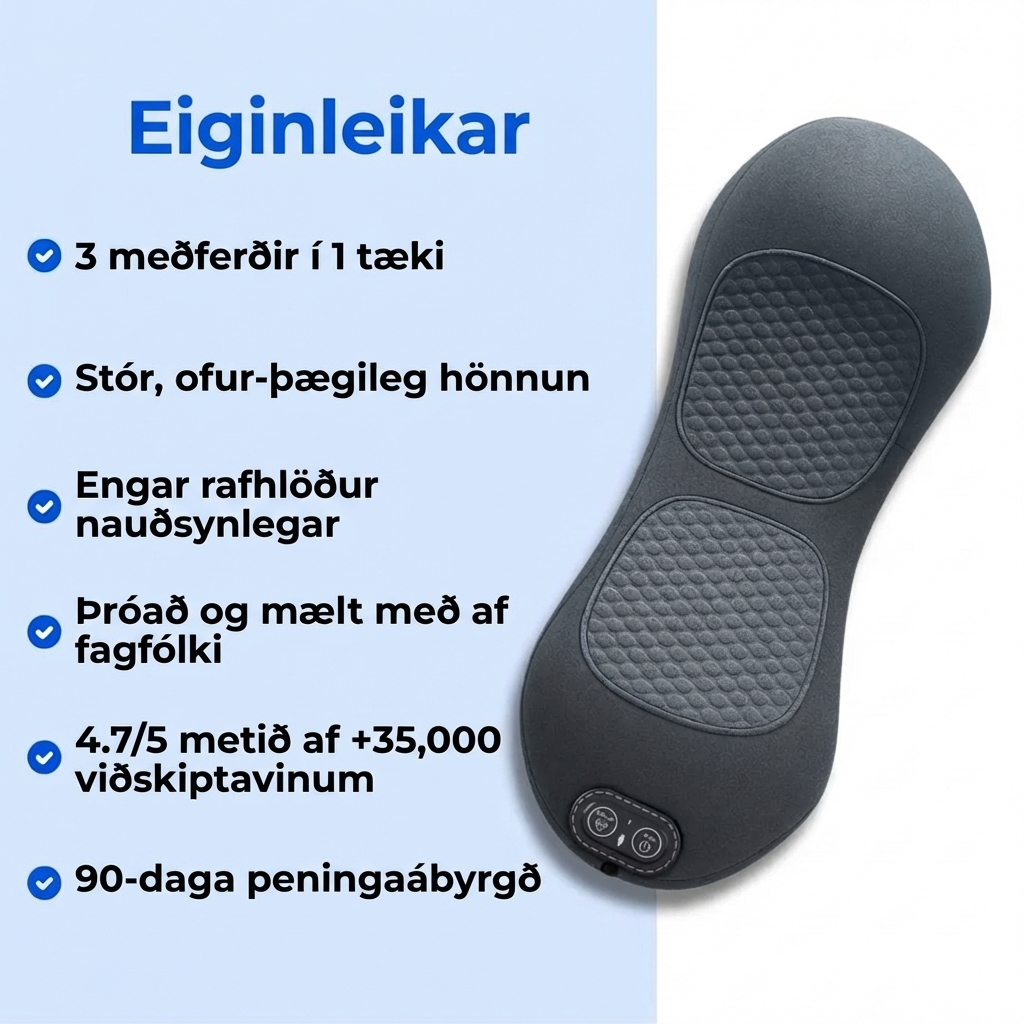 Nervilla – Þreföld sameiningarnuddtæki