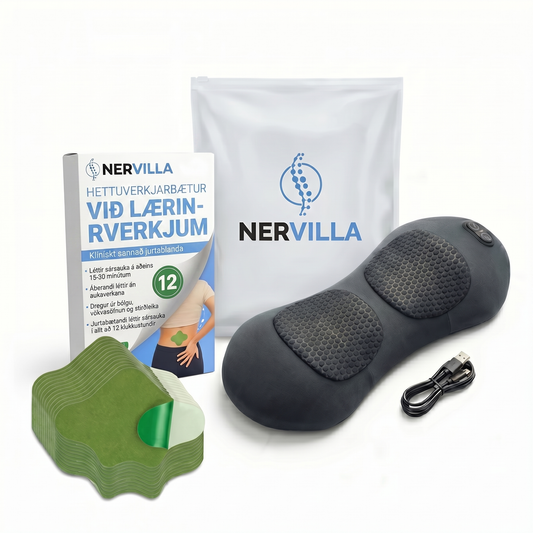 Nervilla – Þreföld sameiningarnuddtæki