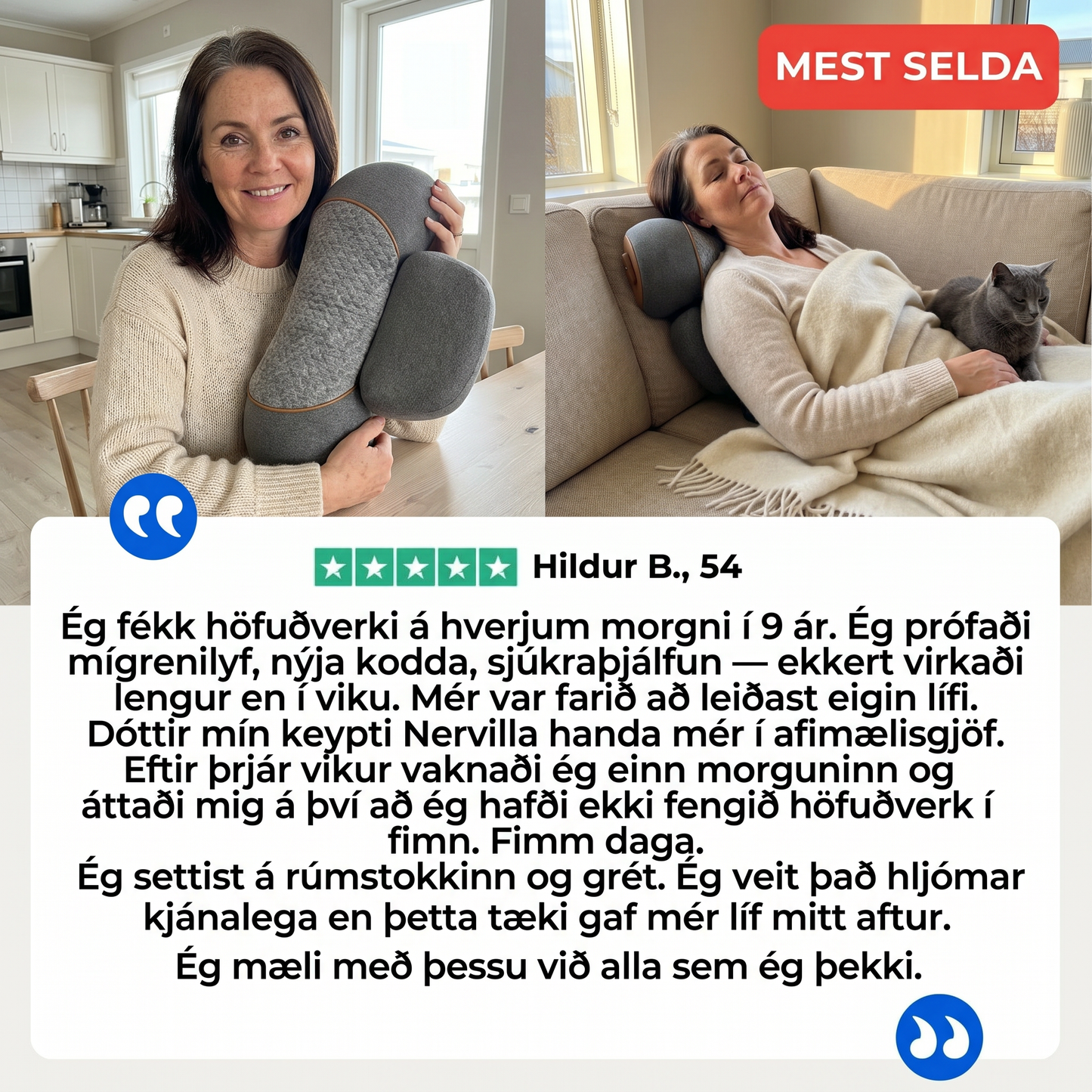 Nervilla — Þrefalda samruna hálstækið